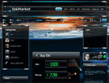 Tablet Screenshot of iskmarket.com